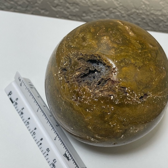 Medium Ocean Jasper Sphere - Picture 8 of 12